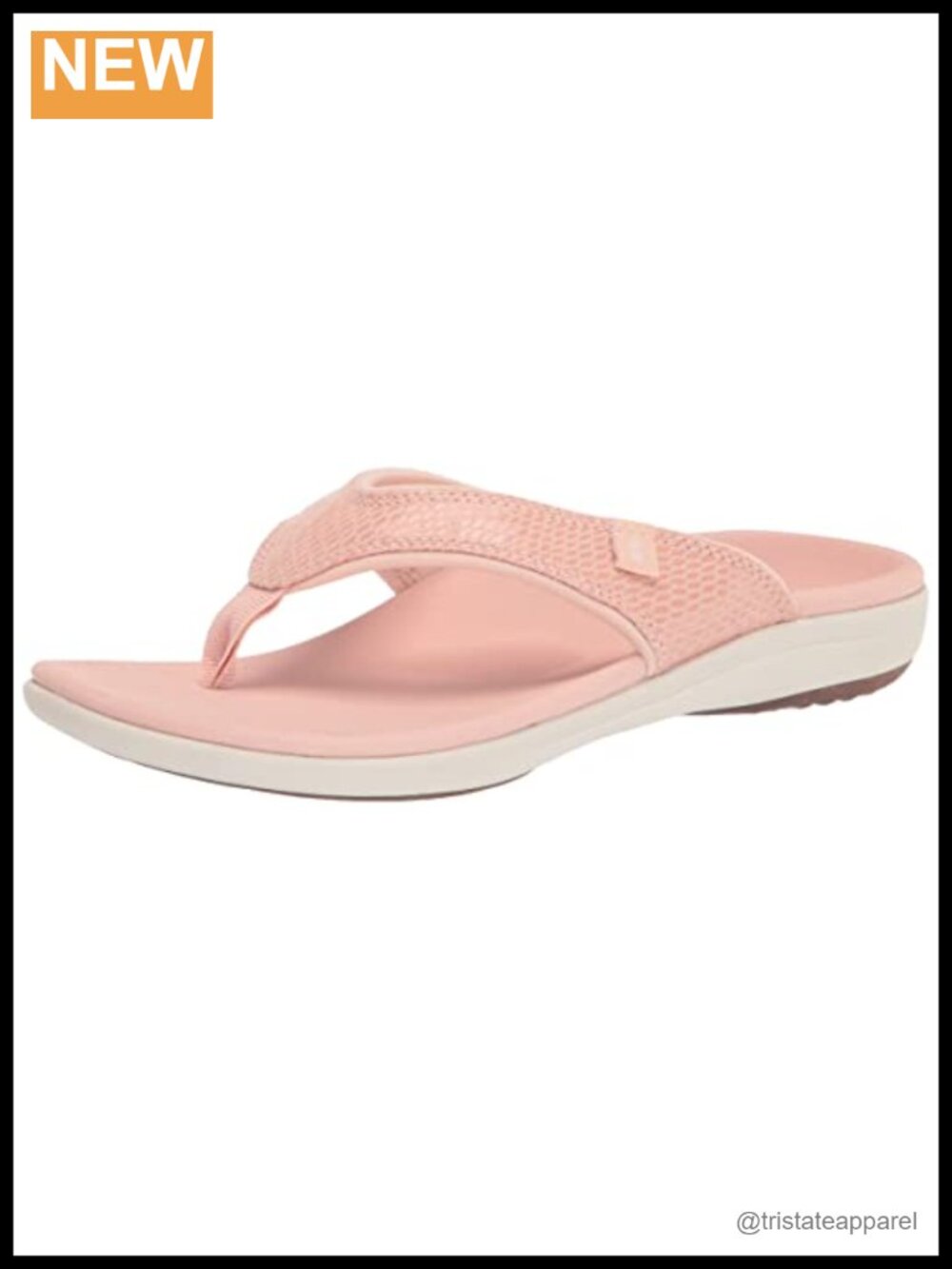 Revitalign Womens Comfort Sandals Orthotic Arch Support Non-Slip Flip Flop